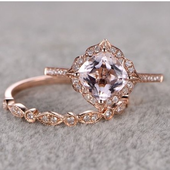 💍 Rose Gold Ring Set - Picture 4 of 6